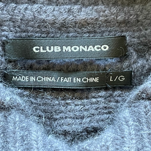 CLUB MONACO  Sweater Cape - Picture 7 of 11